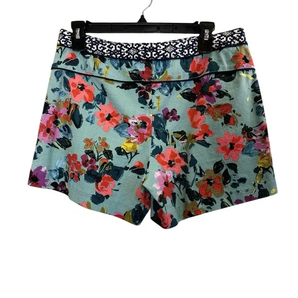 Cartonnier Anthropologie Floral High Waist Normcore Women's Shorts Sz M - Picture 3 of 10